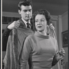 Ron McNeil and Ruth Warrick in the stage production Single Man at a Party