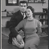 Ron McNeil and Ruth Warrick in the stage production Single Man at a Party