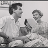Ron McNeil and unidentified in the stage production Single Man at a Party