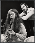 Emily Bindiger and Nicolas Surovy in the stage production Sisters of Mercy