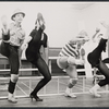 Scene from rehearsal for the stage production Skyscraper