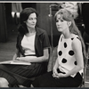 Lesley Stewart and Julie Harris in rehearsal for the stage production Skyscraper