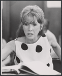 Julie Harris in rehearsal for the stage production Skyscraper