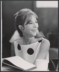 Julie Harris in rehearsal for the stage production Skyscraper