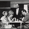 Julie Harris, John Anania and unidentified others in the stage production Skyscraper