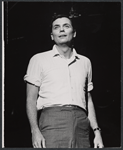 Peter Marshall in the stage production Skyscraper