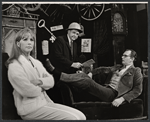 Julie Harris, Dick O'Neill and Charles Nelson Reilly in the stage production Skyscraper