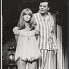 Julie Harris and Peter Marshall in the stage production Skyscraper