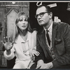 Julie Harris and Charles Nelson Reilly in the stage production Skyscraper