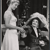 Barbara Bel Geddes and Cathleen Nesbitt in the stage production The Sleeping Prince