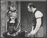 Gretchen Wyler and Hector Elizondo in the stage production Sly Fox