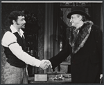 Hector Elizondo and George C. Scott in the stage production Sly Fox