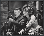 Jack Gilford and Gretchen Wyler in the stage production Sly Fox