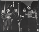 Trish Van Devere, Bob Dishy, Jack Gilford, James Gallery and John Ramsey in the stage production Sly Fox