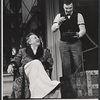 George C. Scott and Hector Elizondo in the stage production Sly Fox