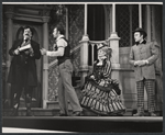 George C. Scott, Hector Elizondo, Gretchen Wyler and Bob Dishy in the stage production Sly Fox