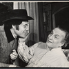 Bob Dishy and George C. Scott in the stage production Sly Fox