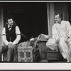 Hector Elizondo and George C. Scott in the stage production Sly Fox