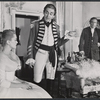 Jan Sterling, Leo Genn and unidentified in the stage production A Small War on Murray Hill