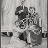 Claiborne Cary, Justine Johnston and unidentified in the stage production Smiling the Boy Fell Dead