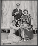 Claiborne Cary, Justine Johnston and unidentified in the stage production Smiling the Boy Fell Dead