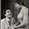 Danny Meehan and Claiborne Cary in the stage production Smiling, the Boy Fell Dead