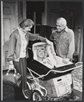 Alice Drummond, Ralph Williams and Ted Knight in the stage production Some of My Best Friends