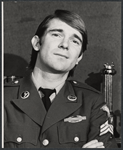 Tom Kindle in the stage production The Soldier
