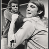Steve Simpson and Tom Kindle in the stage production The Soldier