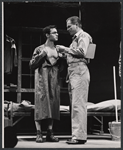 Sal Mineo and Ken Kercheval in the stage production Something About a Soldier