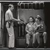 Sal Mineo and Tony Roberts in the stage production Something About a Soldier