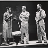 Sal Mineo, Kevin McCarthy and Ralph Meeker in the stage production Something about a Soldier