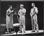 Sal Mineo, Kevin McCarthy and Ralph Meeker in the stage production Something about a Soldier