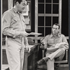 David Doyle and Kevin McCarthy in the stage prodution Something About a Soldier