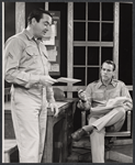 David Doyle and Kevin McCarthy in the stage prodution Something About a Soldier