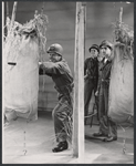 Sal Mineo [right] and unidentified others in the stage production Something About a Soldier