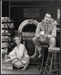 Gretchen Walther and Kevin McCarthy in the stage production Something About a Soldier
