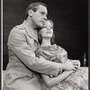 Kevin McCarthy and Gretchen Walther in the stage production Something About a Soldier