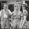 Robert Donley, Sal Mineo and Gretchen Walther in the stage production Something About a Soldier