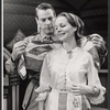 Kevin McCarthy and Gretchen Walther in the stage production Something About a Soldier