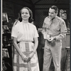 Gretchen Walther and Kevin McCarthy in the stage production Something About a Soldier