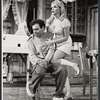 Bob Dishy and Maureen Arthur in the stage production Something Different