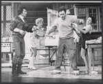 Gabriel Dell, Maureen Arthur, Bob Dishy and Linda Lavin in the stage production Something Different