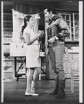 Linda Lavin and Gabriel Dell in the stage production Something Different