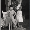 Lois Hunt and Martha Wright in the stage production The Sound of Music