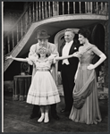 Donald Scott [middle right], Lois Hunt [far right] and unidentified others in the stage production The Sound of Music