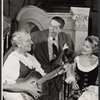 Maria Von Trapp, Florence Henderson and unidentified [center] in rehearsal for the touring stage production The Sound of Music