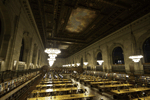 The Deborah, Jonathan F. P., Samuel Priest, and Adam R. Rose Main Reading Room at the Stephen A. Schwarzman Building, The New York Public Library's main building on Fifth Avenue between 40th and 42nd Streets