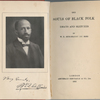 The souls of black folk; essays and sketches