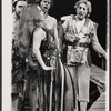 Madeline Kahn [foreground], Harry Goz [partly hidden], Michael Karm and Danny Kaye in the stage production Two by Two